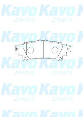 KAVO PARTS bp9149 -  Комплект тормозных колодок, дисковый тормоз